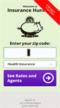 Mobile Screenshot of insurancehunter.com